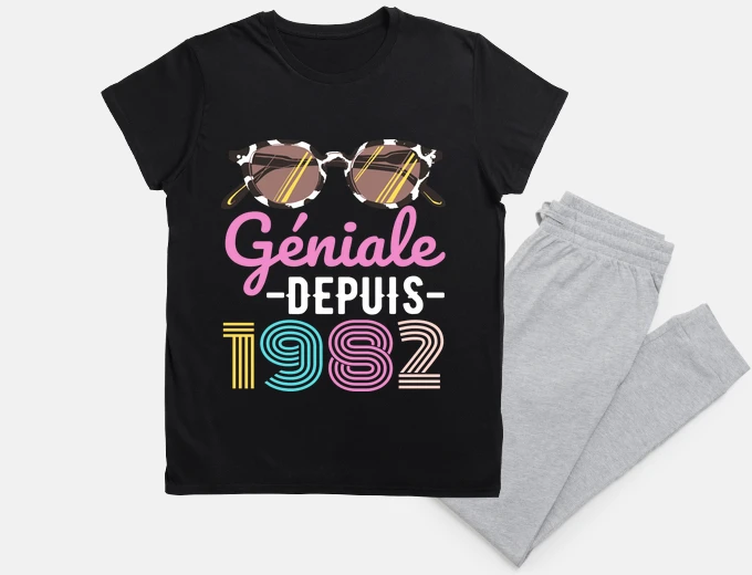Pyjama 1982 awesome since 1982 gift