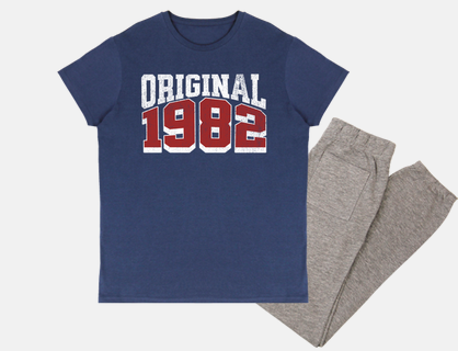 1982 year of birth original pajamas