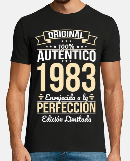Playera 1983 - 40 años Original Perfección