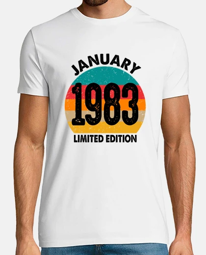 T-shirt 1983 gennaio
