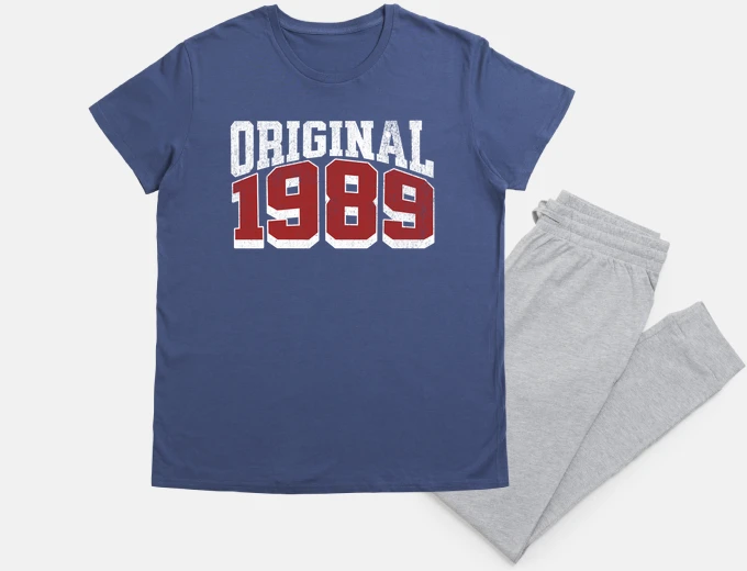 Pyjama 1989 year of birth original pajamas