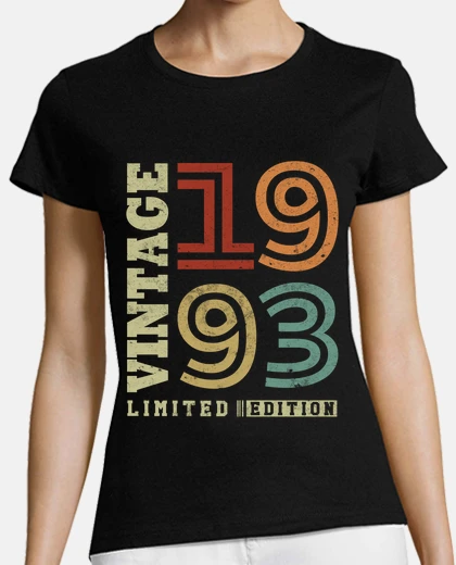 T-shirt 1993 regalo di compleanno vintage 1993
