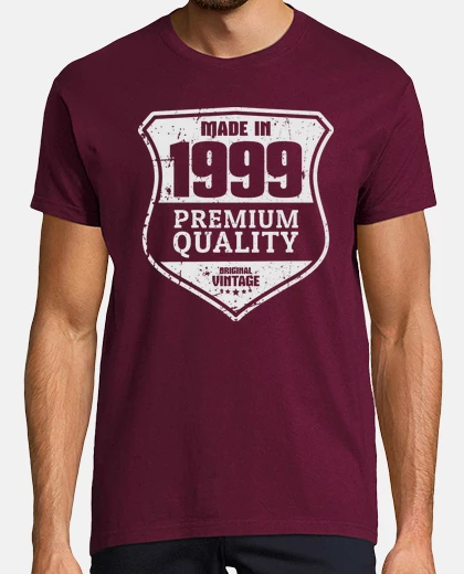 T-shirt 1999, qualità premium, 26 anni