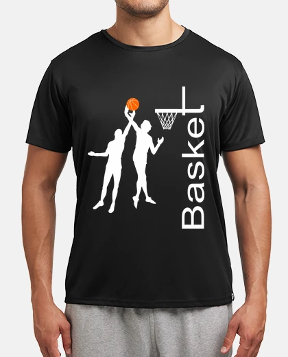 Tee-shirt 2 basketteurs