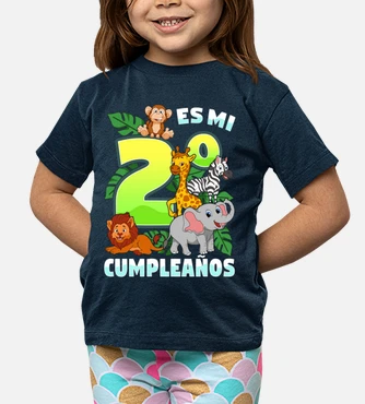 Camiseta cumpleaños 2 años niño best sale
