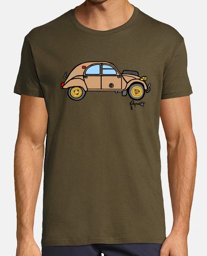 Tee-shirt 2 cv 4x4 sahara 1962