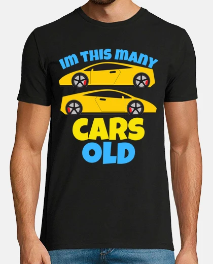 T-shirt 2 year old cars birthday party theme