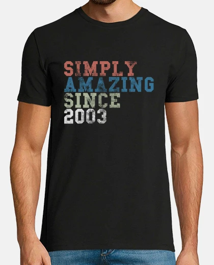 Camiseta 20 cumpleaños