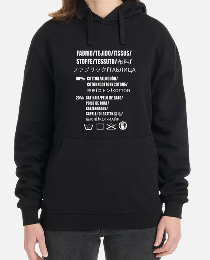 Pelo Divertido Sudadera De Pelo Hombre Sudadera 20 Pelo De Gato En