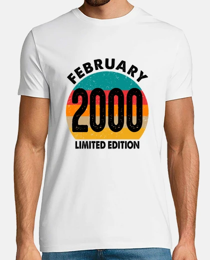 T-shirt 2000 febbraio