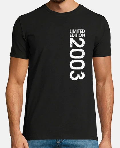 T-shirt 2003 limitato-montante 000020