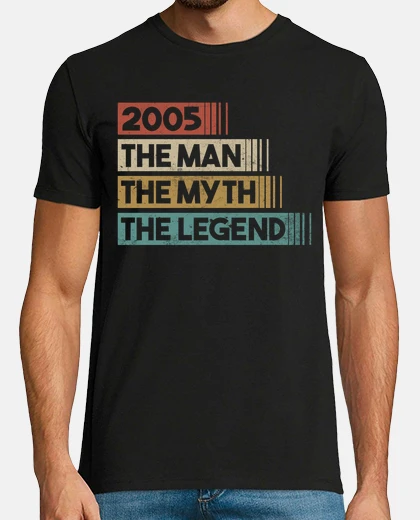 T-shirt 2005 mito uomo leggenda
