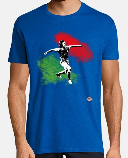 T-shirt 2014 brasile italia uomo