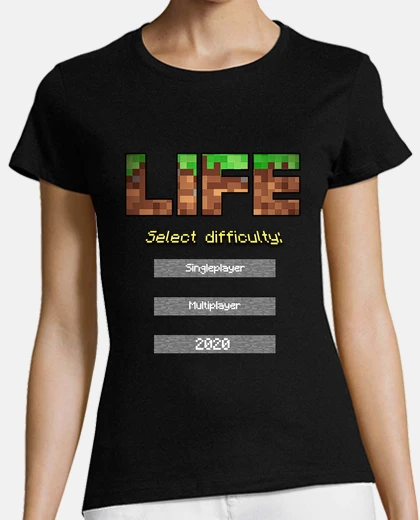 T-shirt 2020 life select minecraft