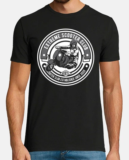 T-shirt 2020 scooter moto t-shirt vespe idea regalo stile vintage
