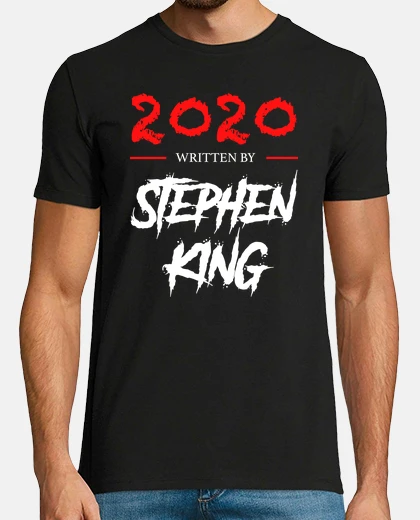T-shirt 2020 scritto da step hen king