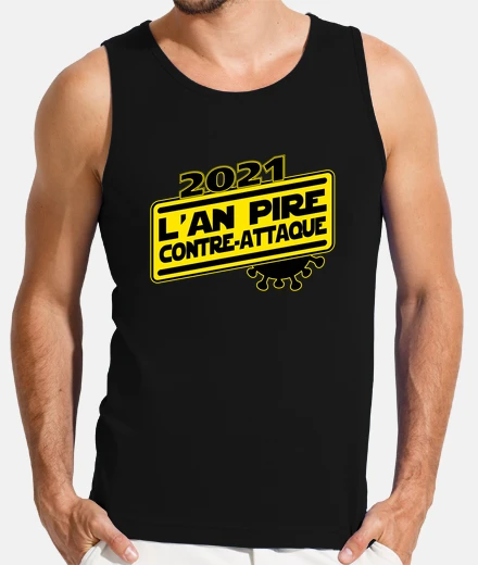 Tee-shirt 2021 l an pire contre-attaque Humour