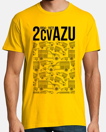 T-shirt 2cv azu