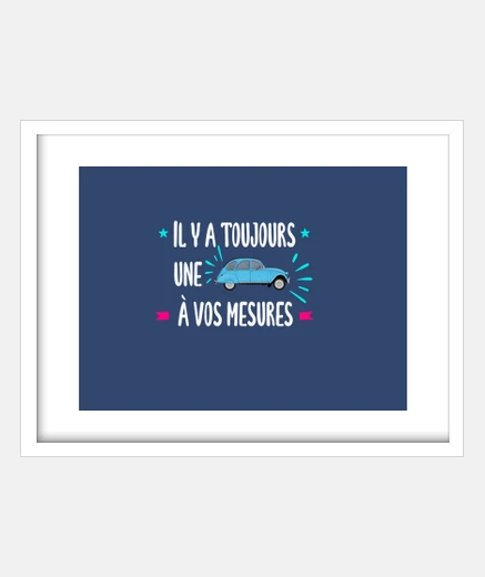 Cadre 2cv pour toujours