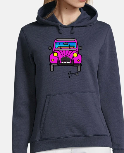 Sudadera 2CV ROSA