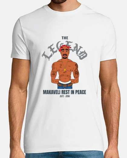 Playera 2PAC - Makaveli Legend v3