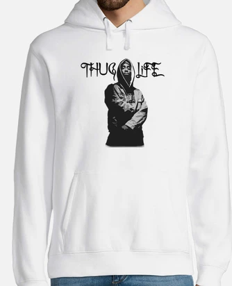 Thug life 2025 hoodie 2pac