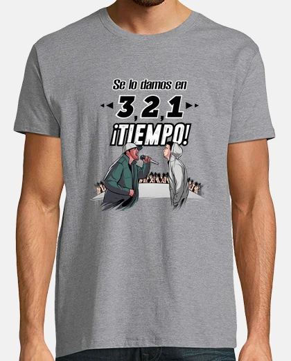 Playera 3 2 1 tiempo