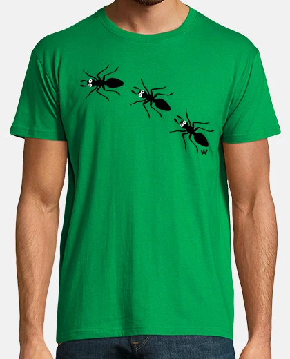 T-shirt 3 formiche nere
