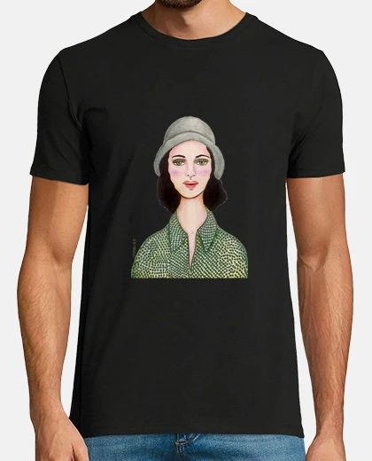 Camiseta 3 Hombre, manga corta, negra, calidad extra