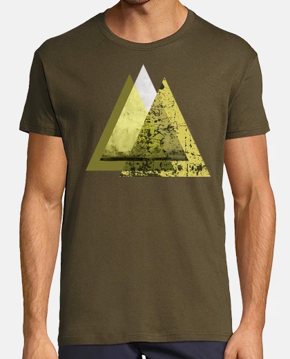 Camiseta 3 Montañas - Camiseta manga corta hombre