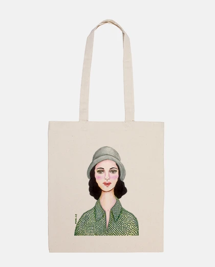 Sac 3 sacs en tissu, couleur naturelle