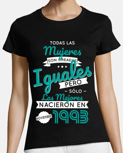 Playera 30 Años Mujeres Iguales Noviembre 1993