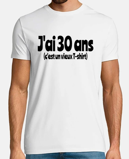 Tee-shirt 30 ans 