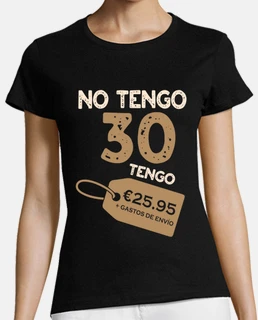 Camisetas 30 años mujer hotsell