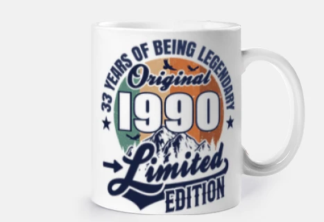 33 years - limited edition 1990