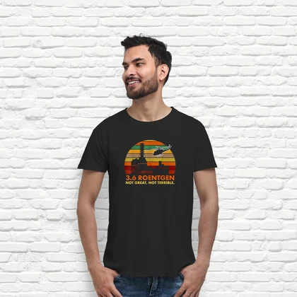 roentgen not great, not terrible chernobyl t-shirt tostadora
