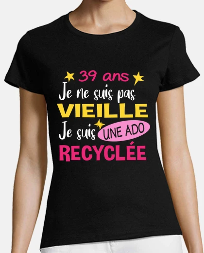 Tee-shirt 39 Ans Cadeau Anniversaire Humour