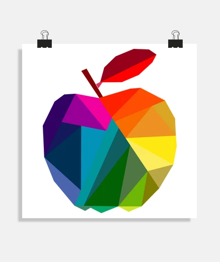 Poster 3d apple