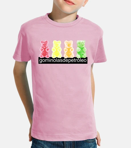 Ropa 4 osos. Camiseta niño color rosa