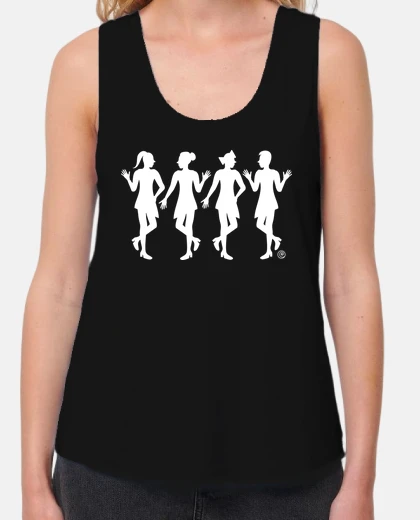 T-shirt 4 ragazze che ballano 2