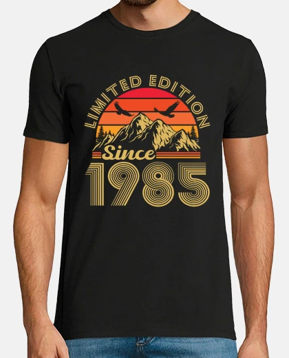 T-shirt 40 anni 1985 compleanno vintage retrò
