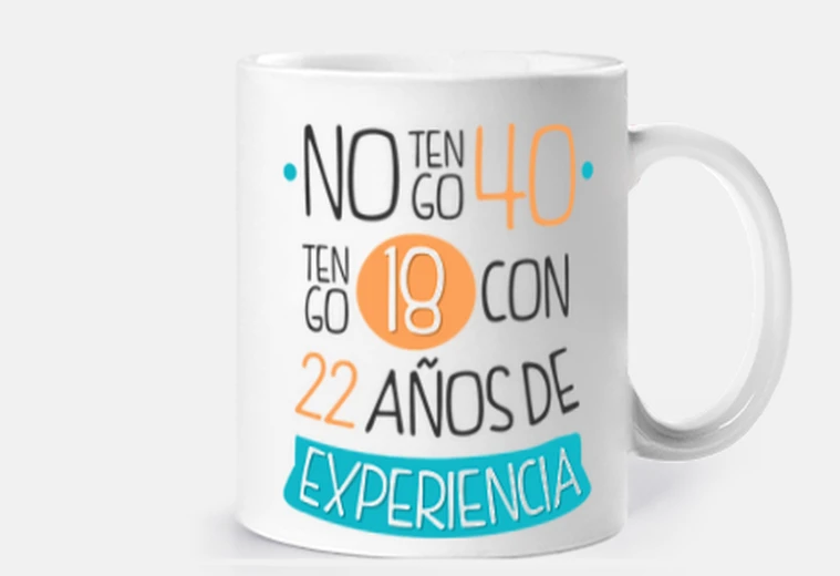 Taza 40 años