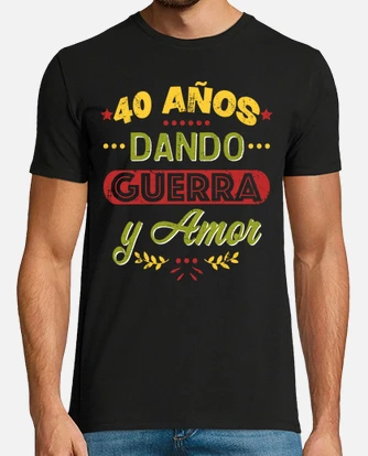 Playera 40 años sale