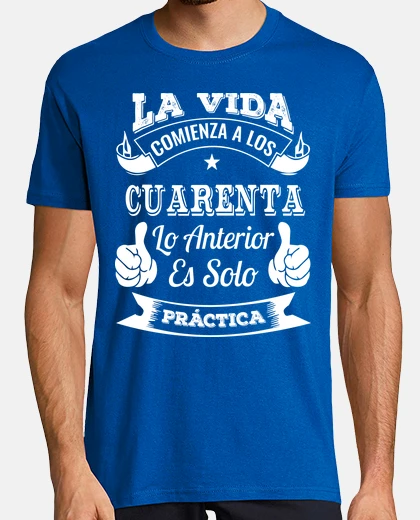 Camiseta 40 AÑOS DE PRÁCTICA