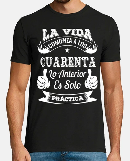 Camiseta 40 AÑOS DE PRÁCTICA