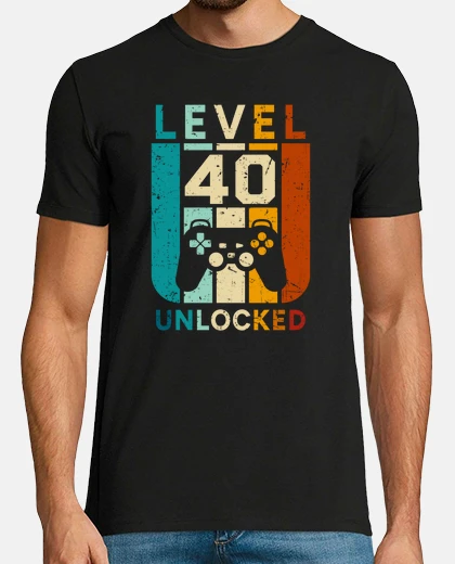Tee-shirt 40 couleurs déverrouillées de niveau 00
