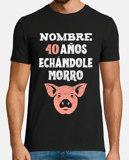 T-shirt 40 years looking forward