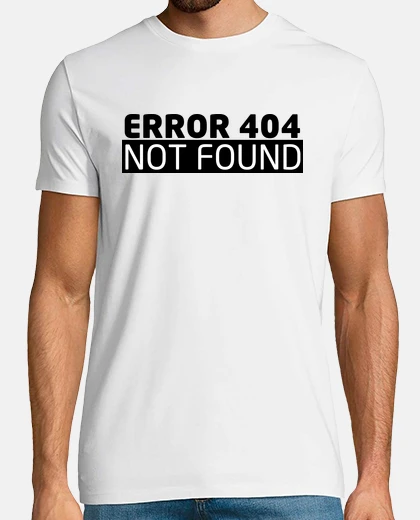 Tee-shirt 404 connaisseur