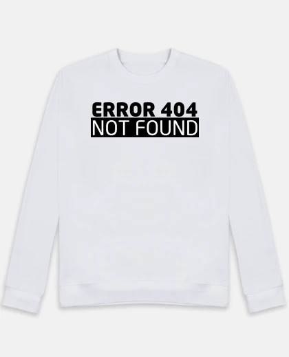 Hoodie 404 error geek