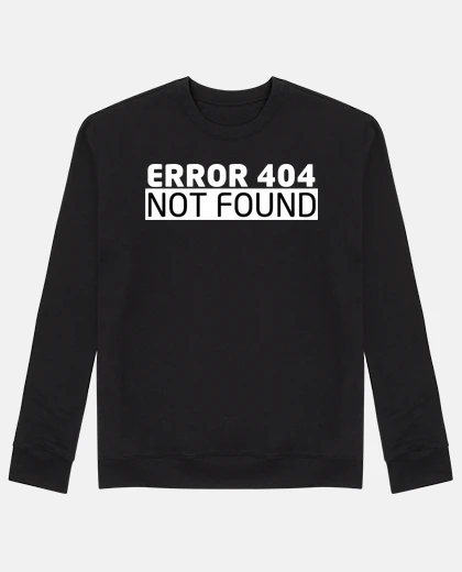 Hoodie 404 error geek